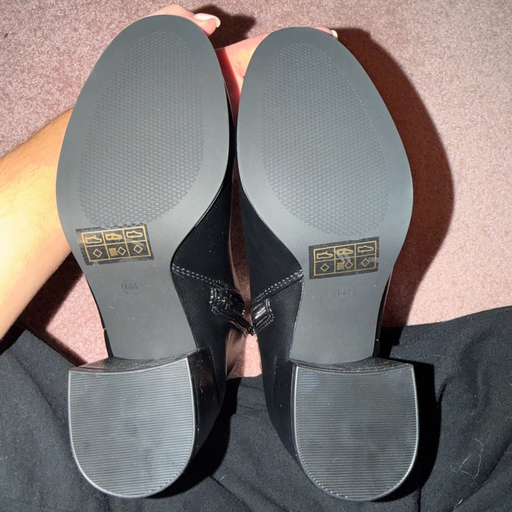 BAMBOO Black Ankle Booties - Picture 5 of 5